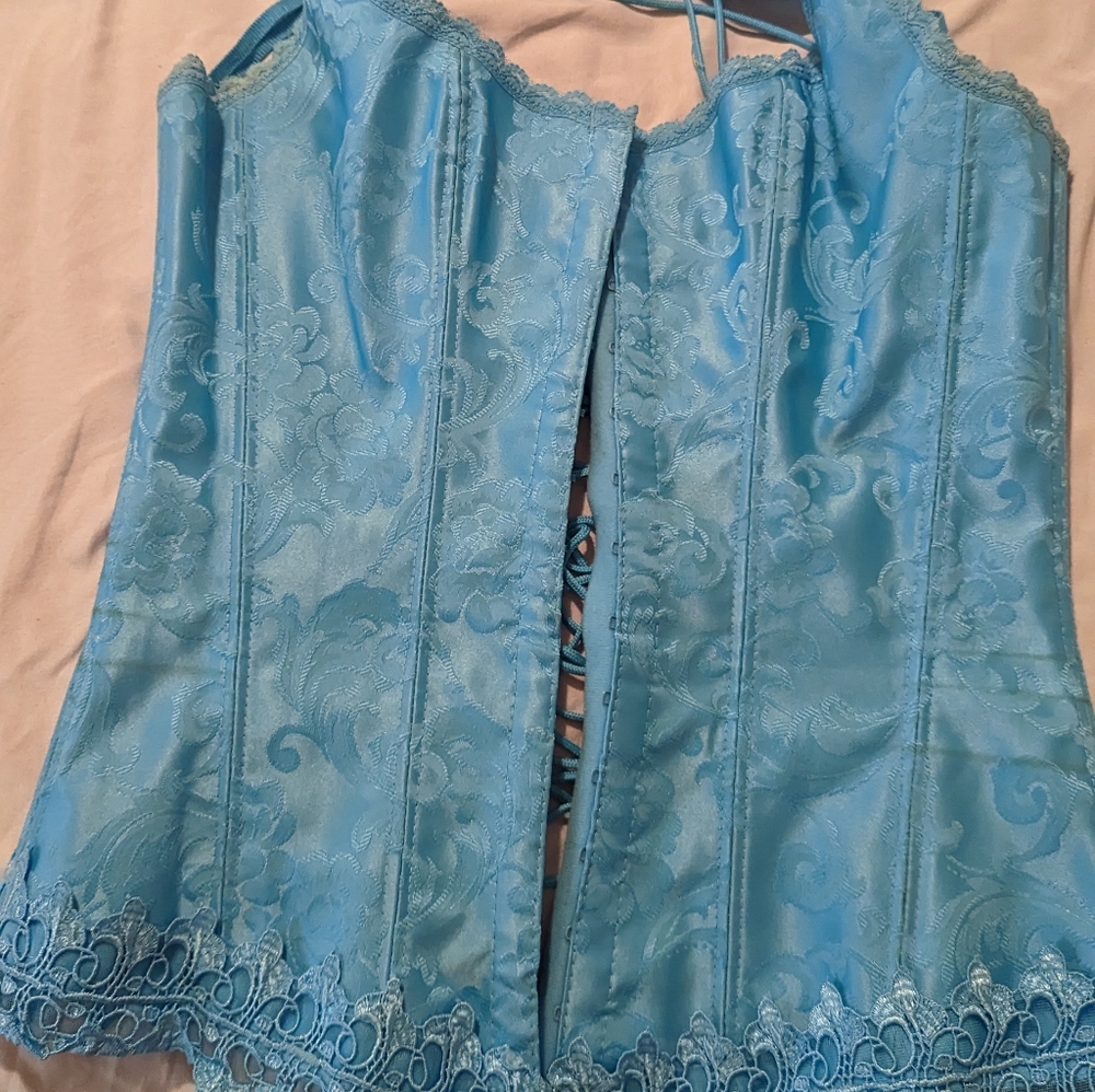 Blue Corset